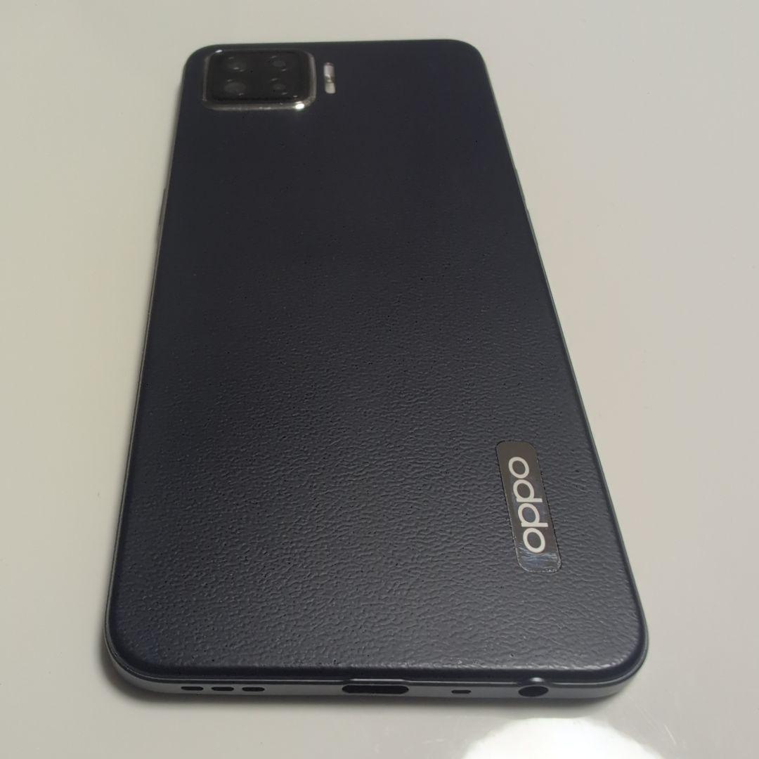 完動品　OPPO A73 ブルー　楽天モバイル