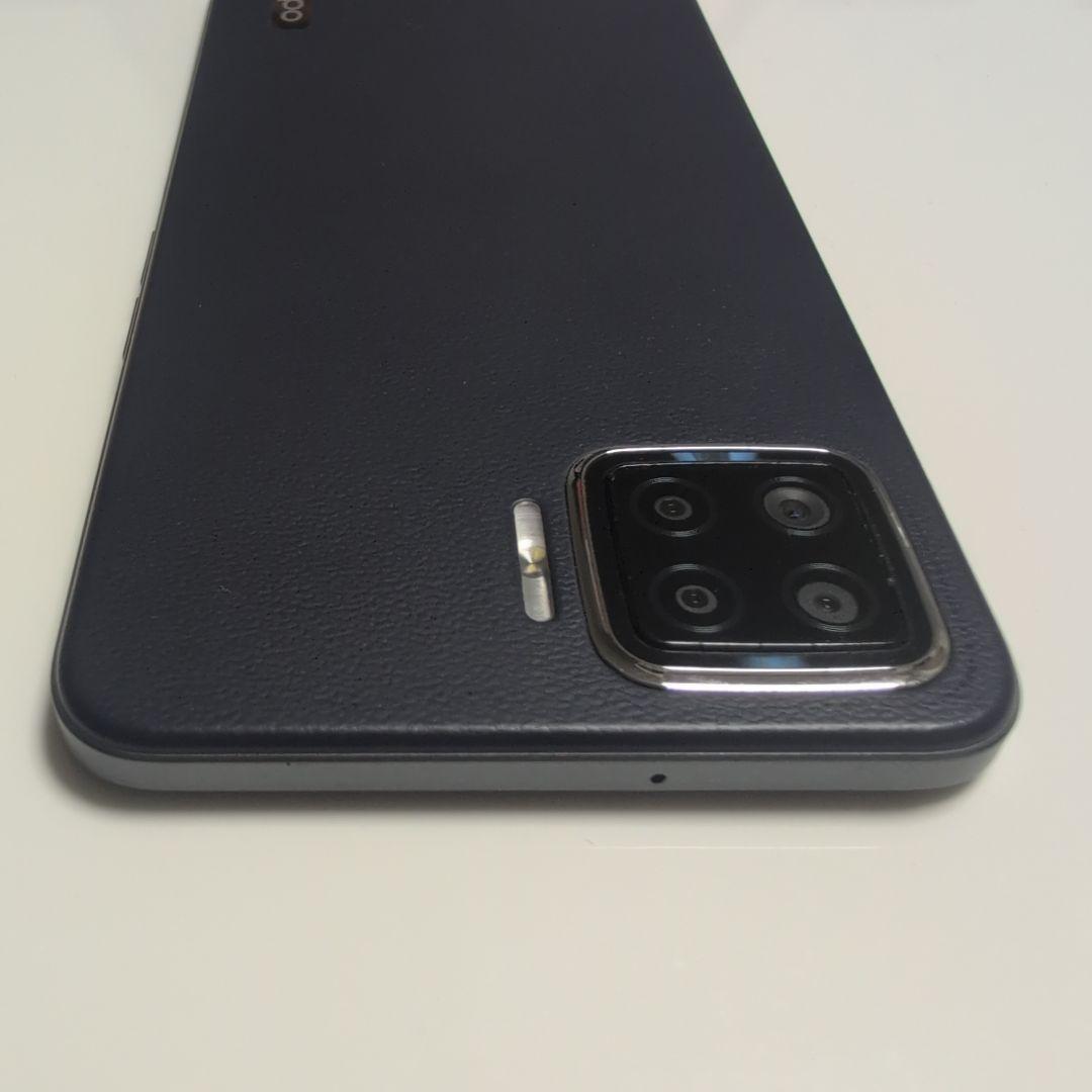 完動品　OPPO A73 ブルー　楽天モバイル