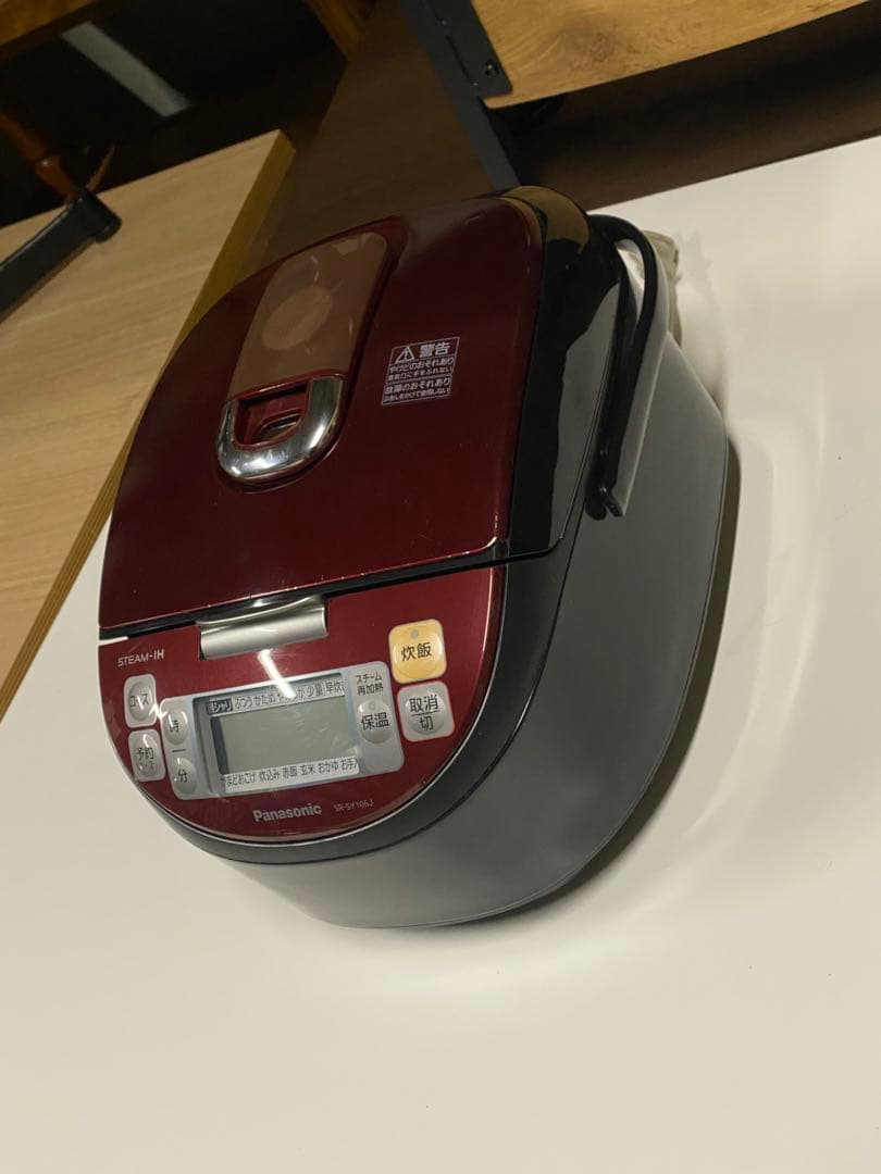Panasonic スチームIH 炊飯器 SR-HT105