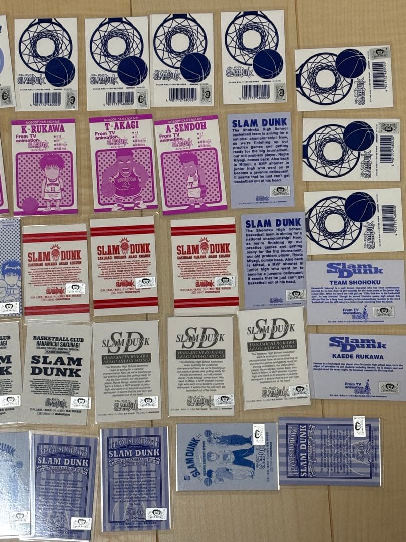 【希少】スラムダンク　映画　ラミネートカード　50枚セット まとめ