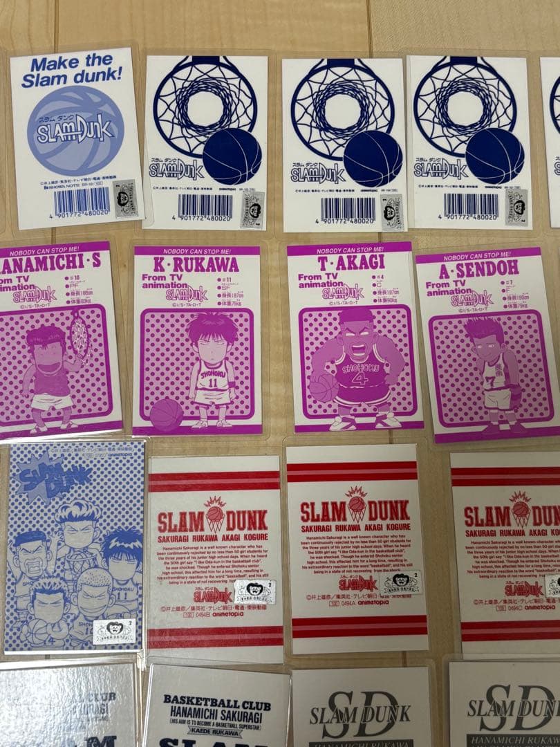 【希少】スラムダンク　映画　ラミネートカード　50枚セット まとめ