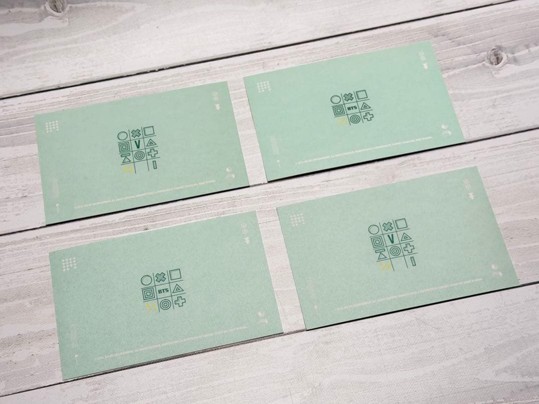 BTS V RM 3RD MUSTER ZIPフォトカード