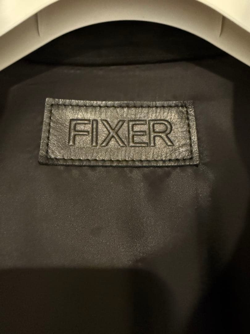 FIXER F2 カシミアスエード　シングルライダース　干場　44