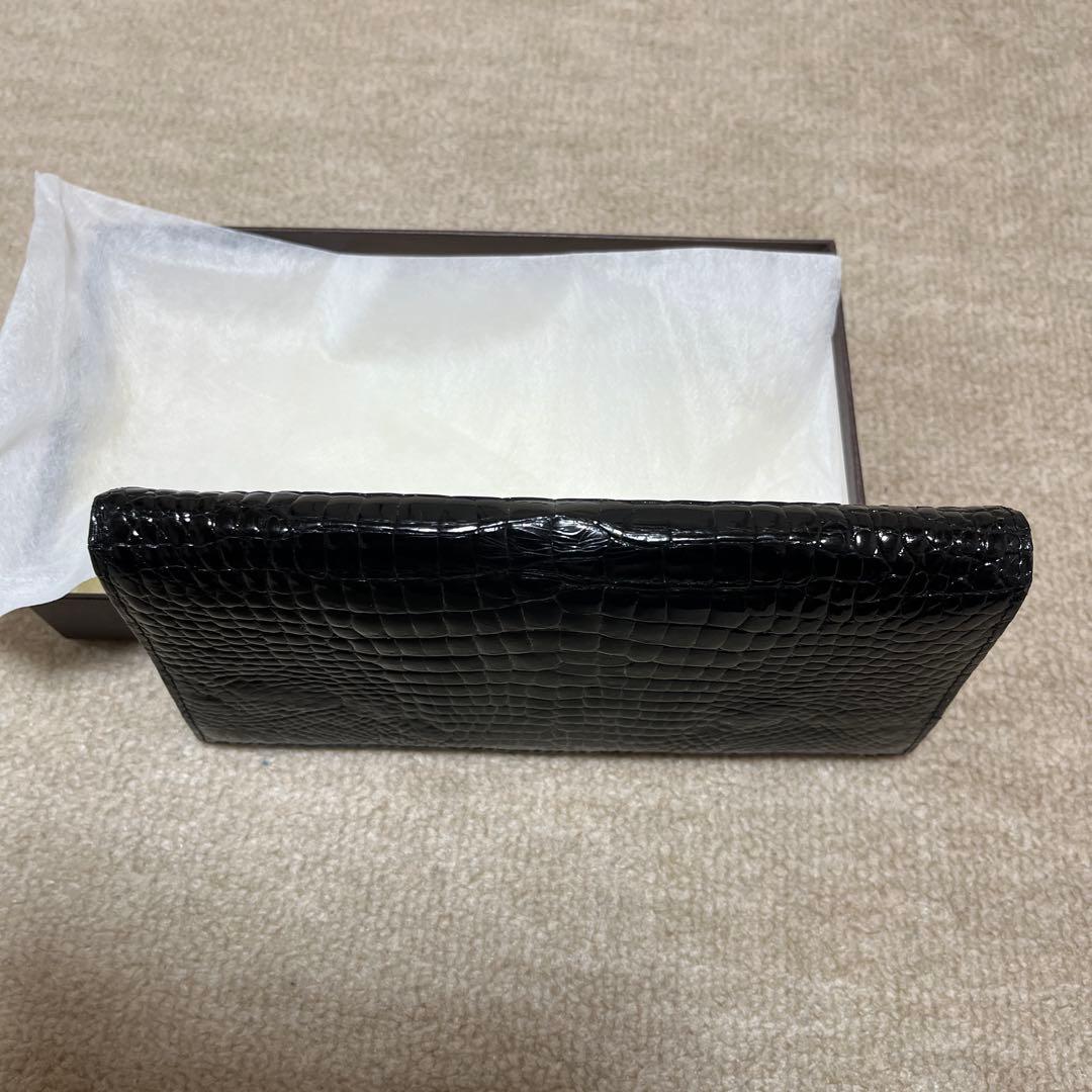 最高峰 クロコダイル ニロティカス 長財布 小銭付