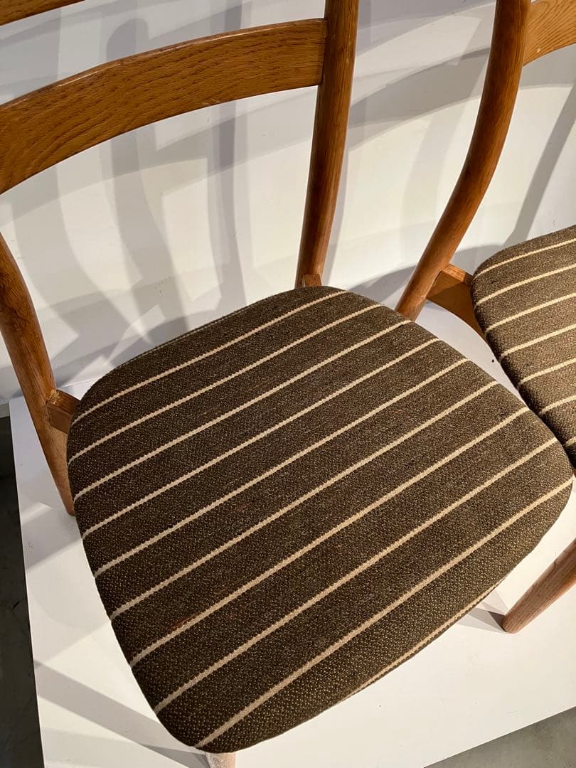 日進木工 nissin ヴィンテージチェア2脚、天童木工、柏木工、キツツキレトロ