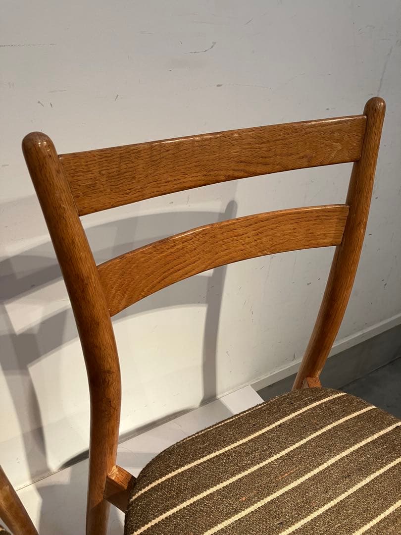 日進木工 nissin ヴィンテージチェア2脚、天童木工、柏木工、キツツキレトロ