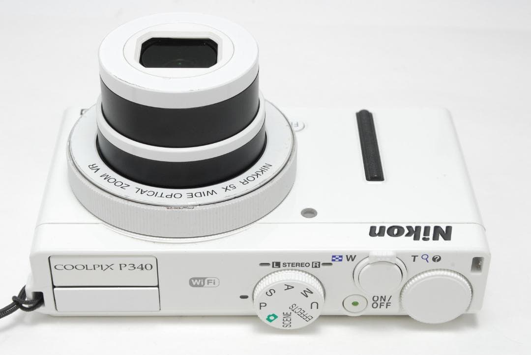 Nikon COOLPIX P340 ホワイト　動作確認済み