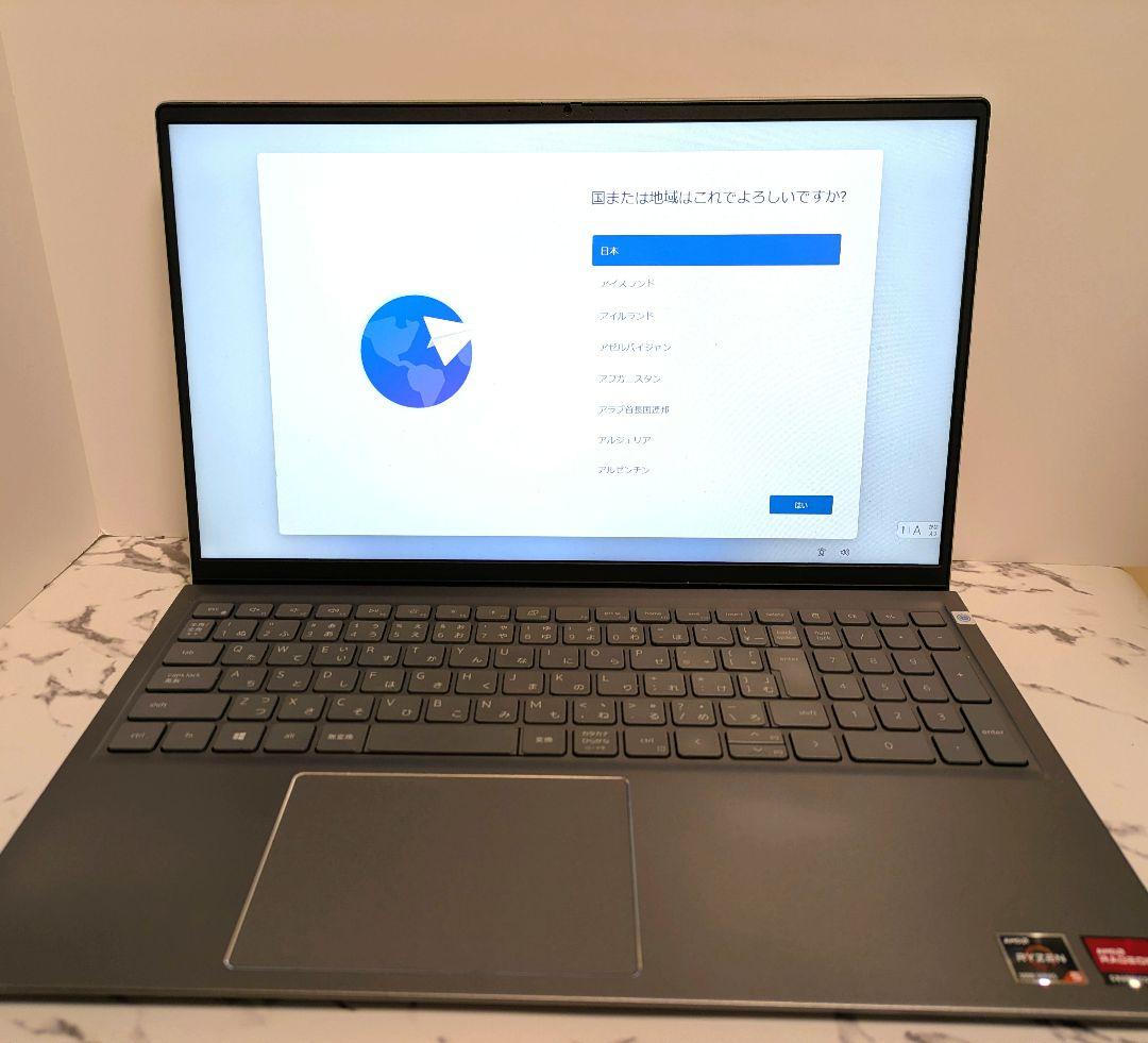 Windowsノート本体 Dell Inspiron5515 Ryzen5 16GB SSD256GB