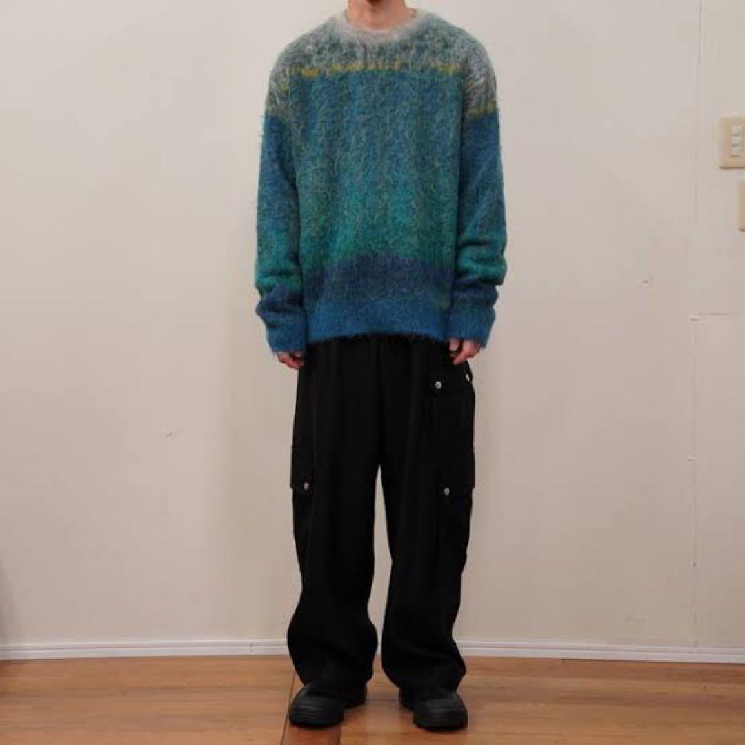 トップス YOKE TREE JACQUARD MOHAIR SWEATER 25ss