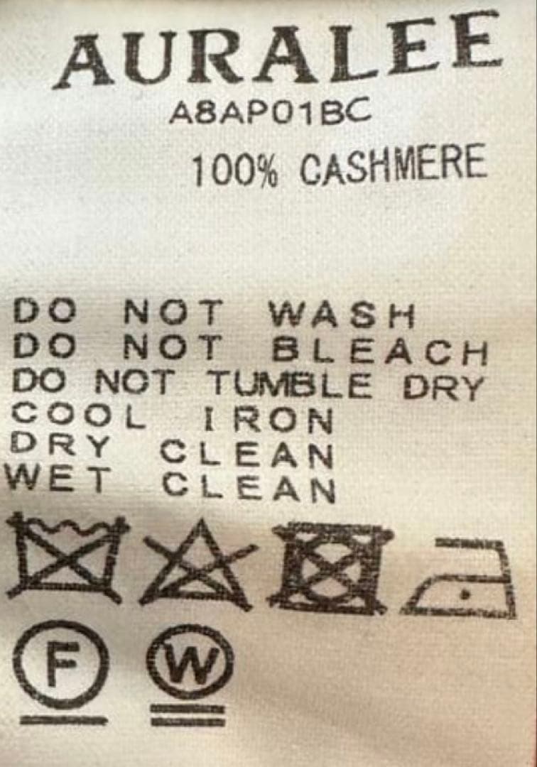 すんみぃ【AURALEE 】BABY CASHMERE KNIT P/O