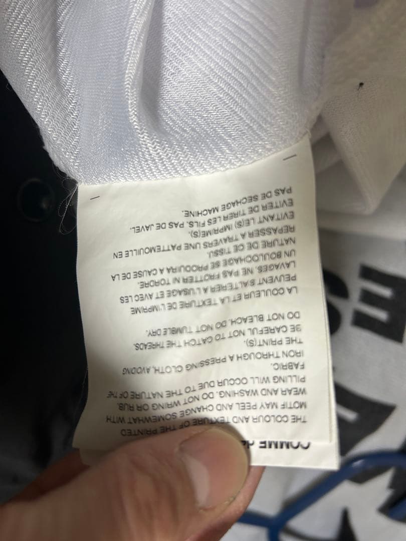 COMME des GARÇONS 黒　コーチジャケット M