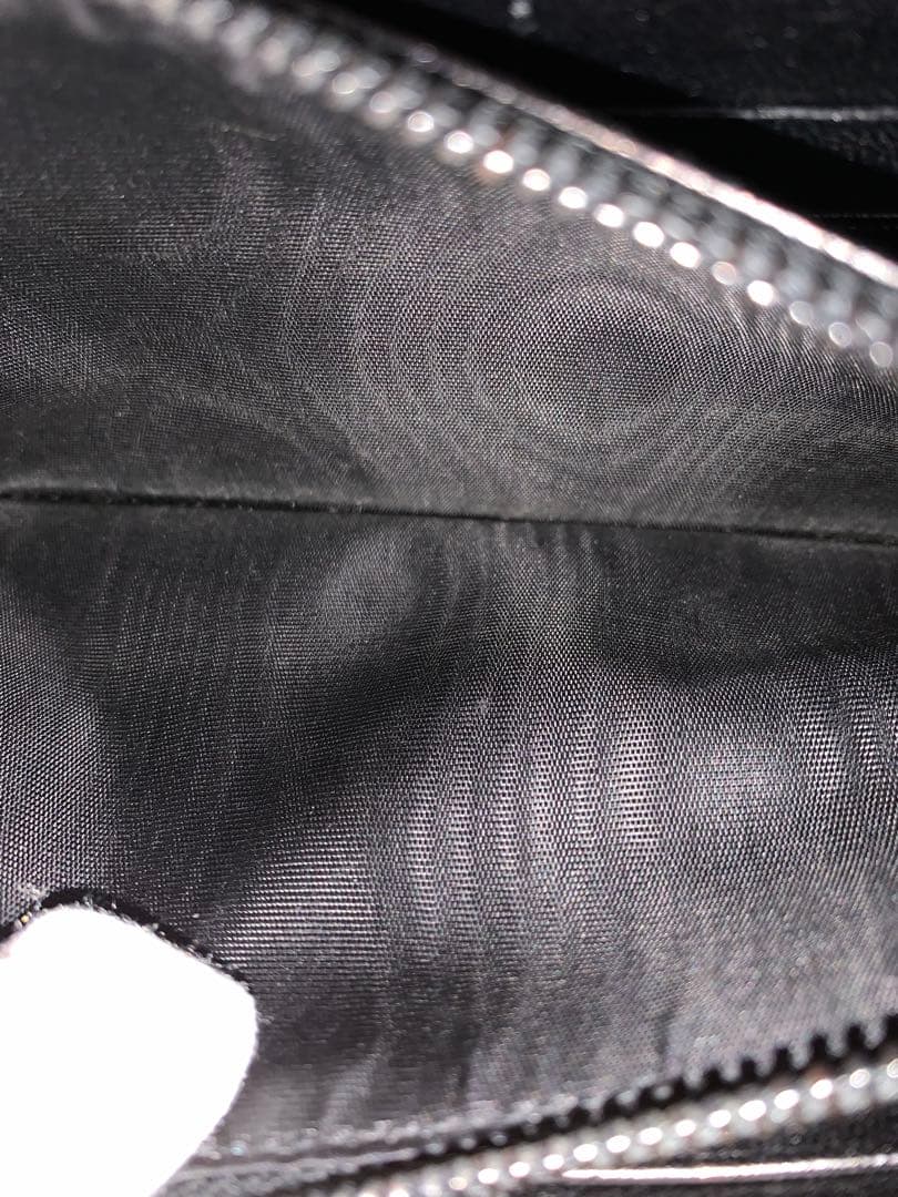 サンローランパリ レザー ロングウォレット 長財布 ブラック 414567