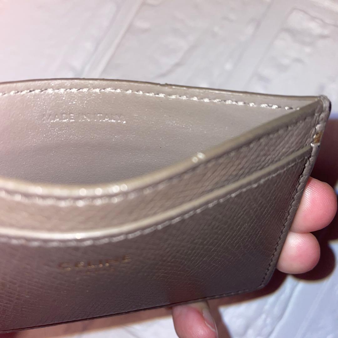 たろー　CELINE レザー 名刺入れ