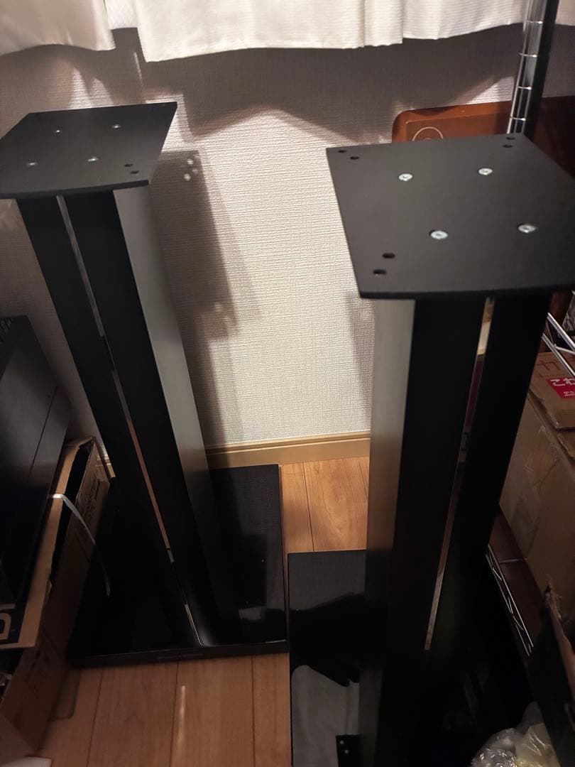 B&W 706S3 モカ色 スピーカー ペア スタンド付き