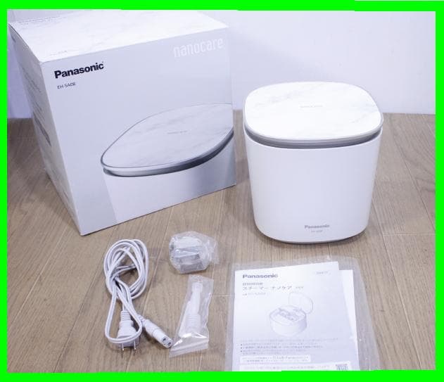 数回使用 綺麗♪◆パナソニック　スチーマー ナノケア EH-SA0B◆23年製