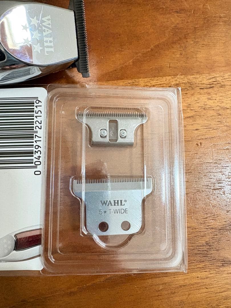 ウォールディテイラー⭐︎T-WIDE バリカン 替刃2個セット