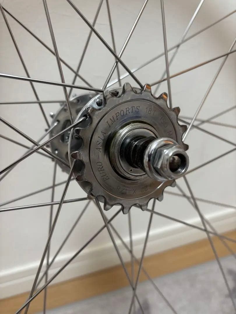 georama ジオラマ　NJS競争フレーム　ピストバイク　完成車