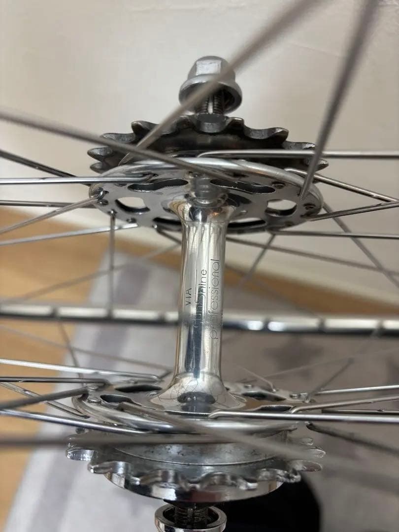 georama ジオラマ　NJS競争フレーム　ピストバイク　完成車