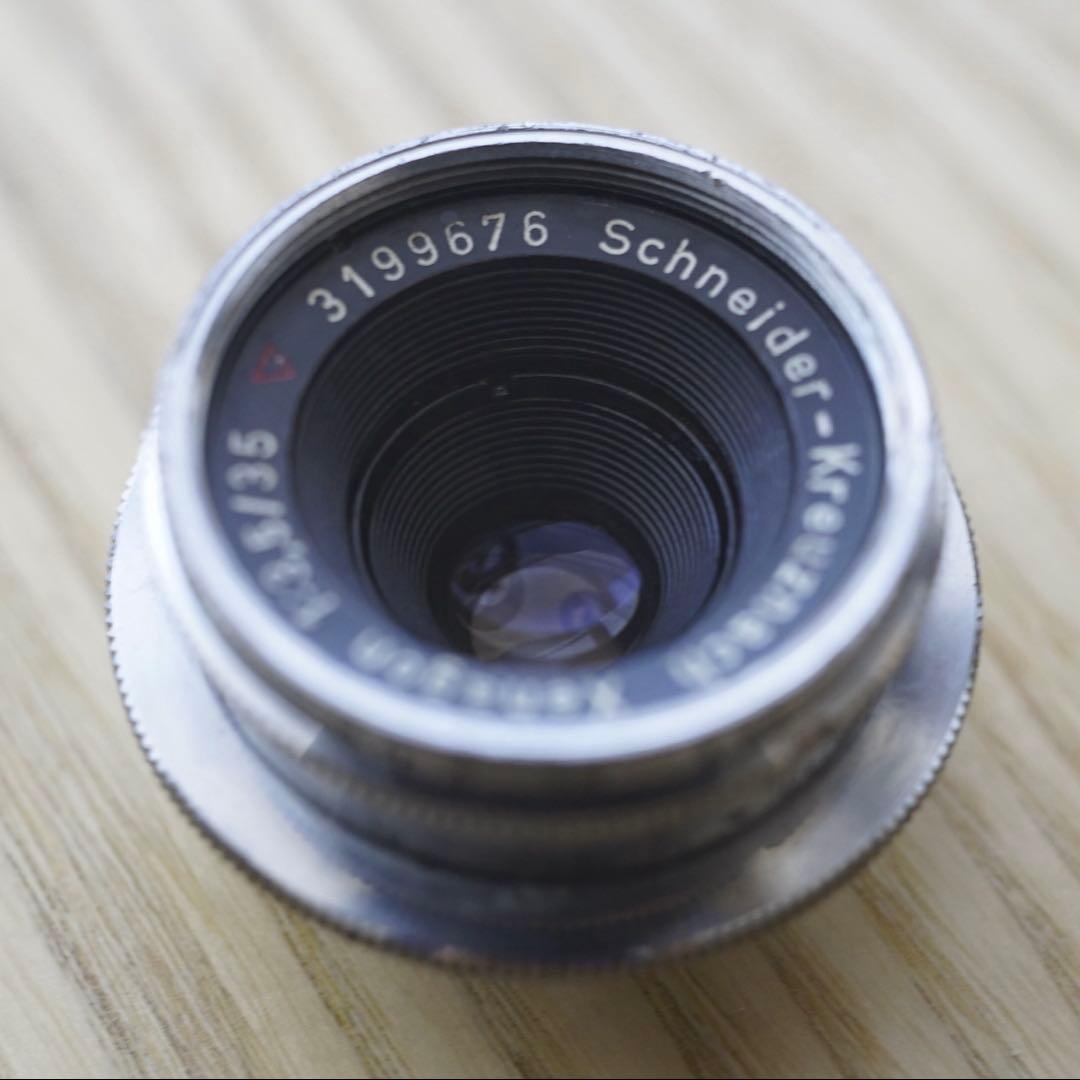 Akarette→Leica-M マウントアダプタとレンズ4本。GFX対応