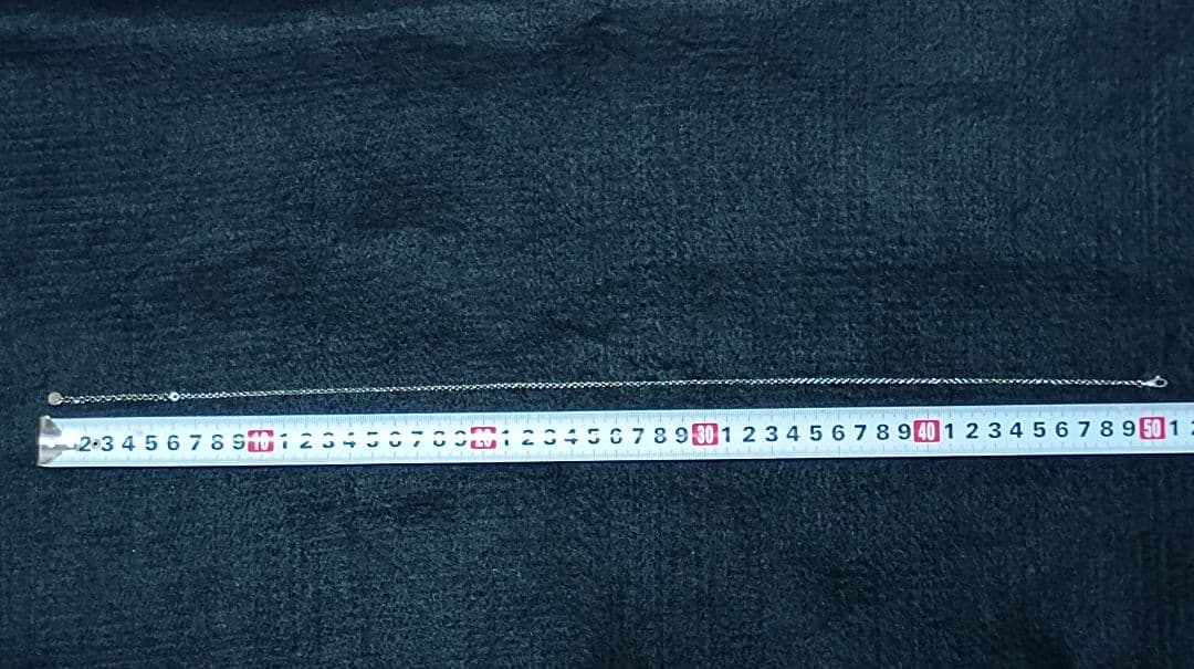 【美品】GUCCI あずきチェーン 50cm〜45cm Ag925