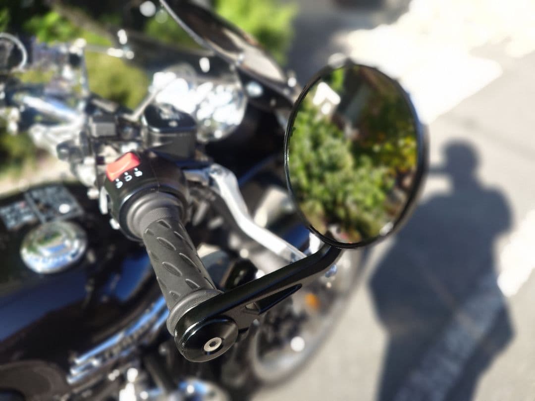 す*ん様 【新品 未使用】トライアンフ用 バーエンドミラー