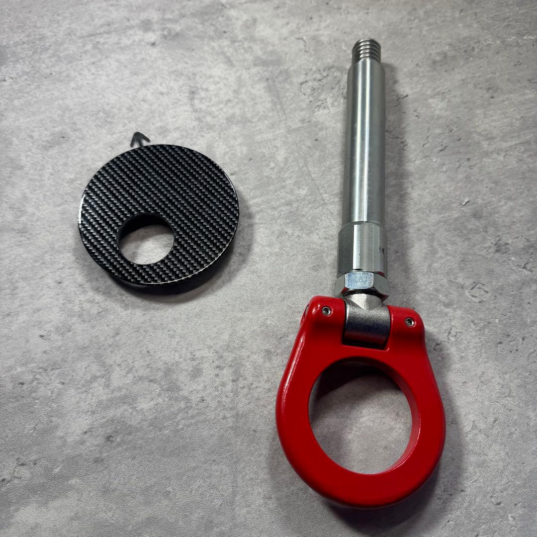 CUSCO GRカローラ 牽引フック 可倒式 リア トヨタ純正カバー加工済み