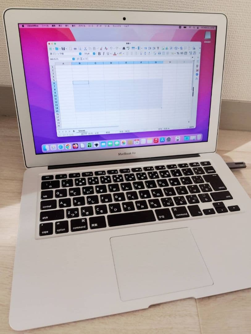 【バッテリー交換済】MacBook Air 13-inch,Early 2015