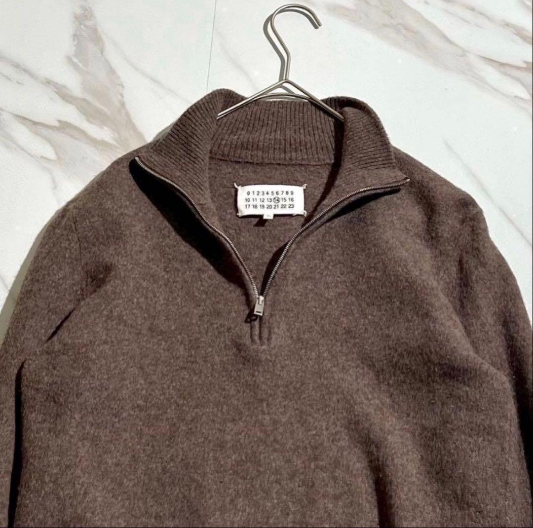 k*f様 2017AW MAISON MARGIELA half zip kni