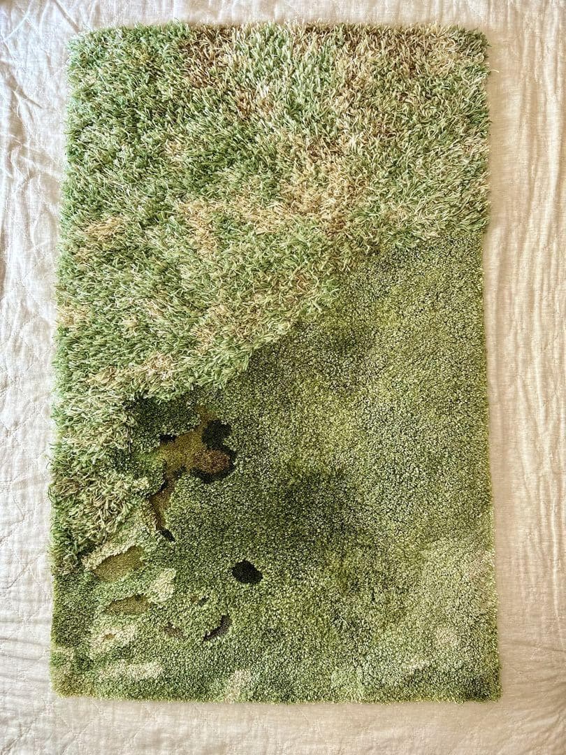 美品 山形緞通 KOKE XS 隈 研吾 22万