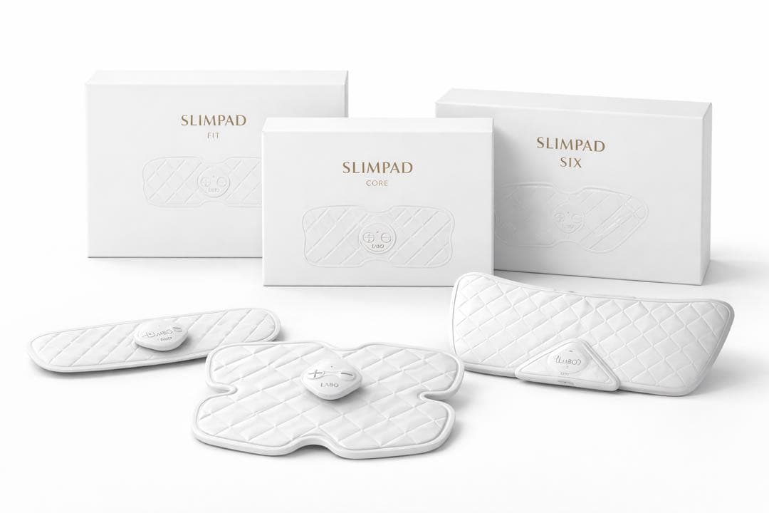 【新品未使用】LaboEMSSLMPAD(core・SIX・FIT) ホワイト!