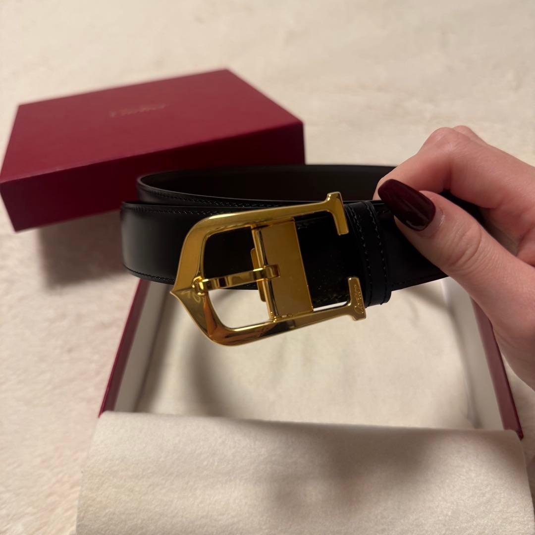 【新品未使用】Cartier カルティエ メンズ ベルト 正規品