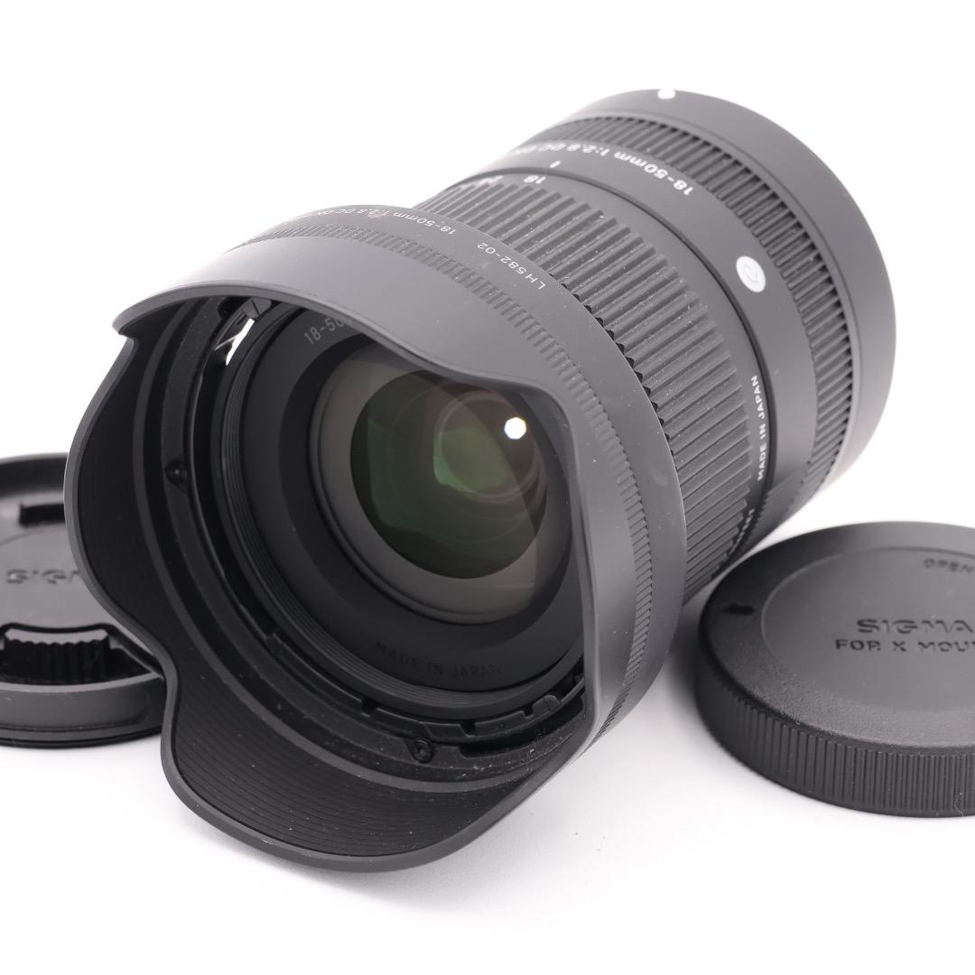 【極美品】SIGMA 18-50mm F2.8 DC DN Xマウント FUJI