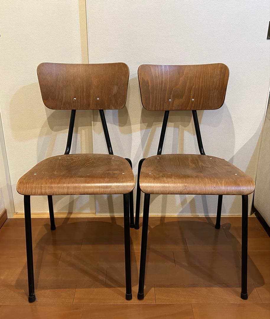 French Vintage Chairフランスヴィンテージ　椅子　二脚セット