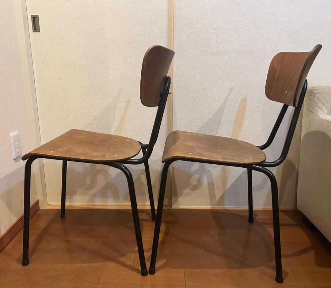 French Vintage Chairフランスヴィンテージ　椅子　二脚セット