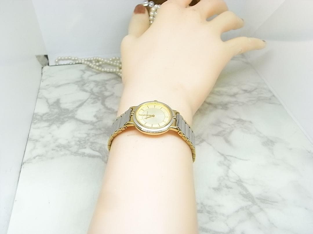 ヴィンテージ　YSL　イヴサンローラン　レディース　ウォッチ　薄21