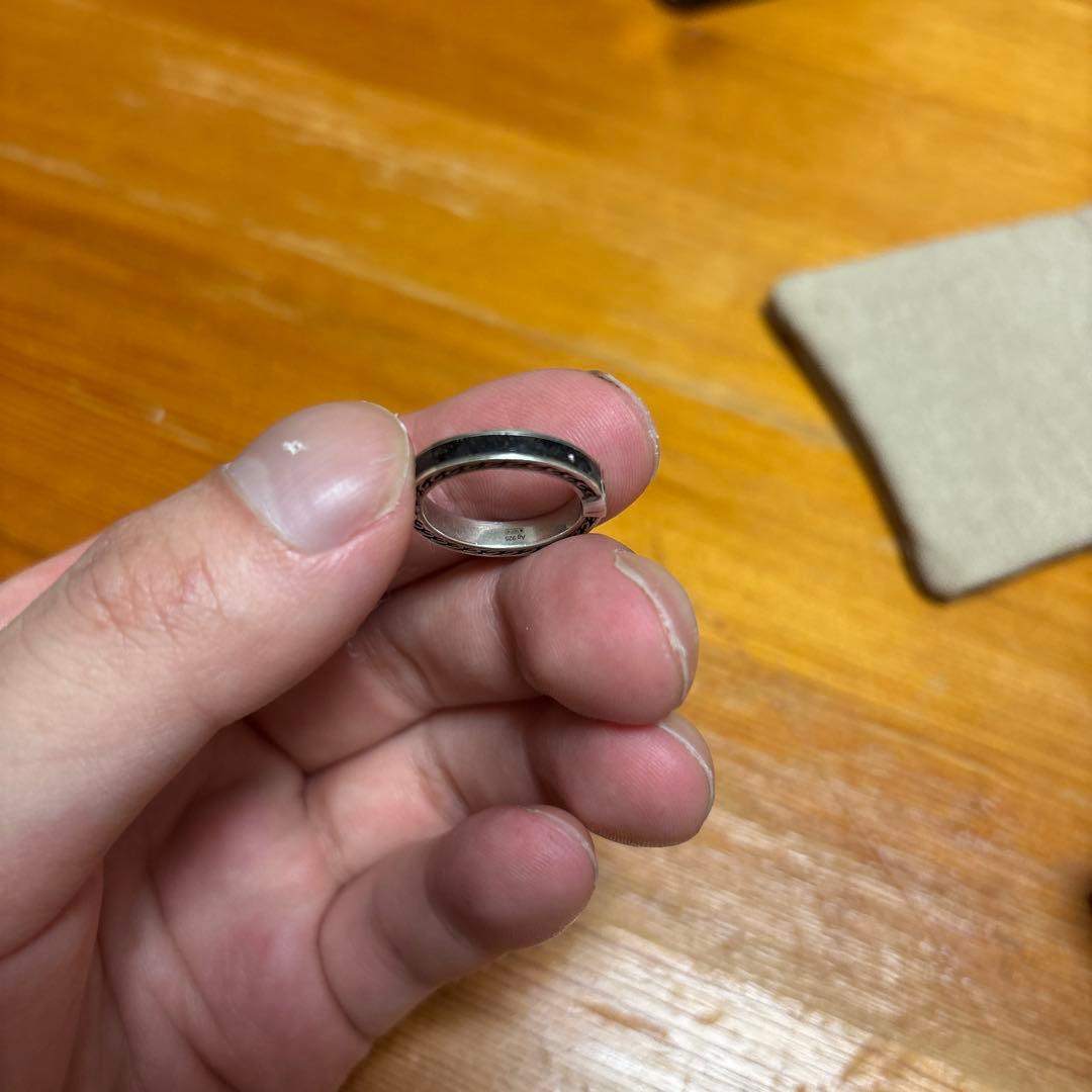 D*)様 Gucci Silver 925 インターロッキング Gリング 10号