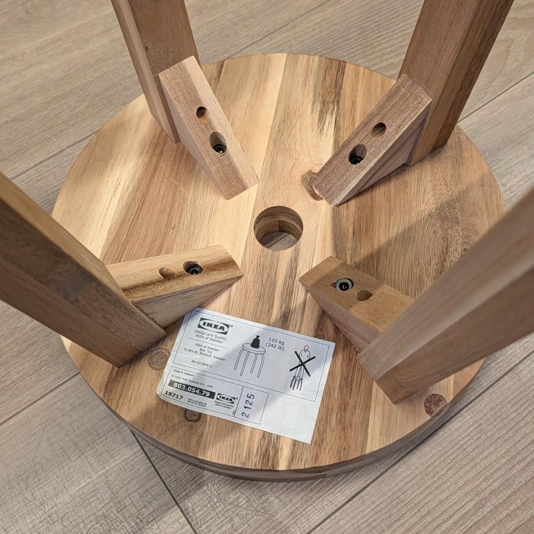 【美品】IKEA SKOGSTA スコグスタ バースツール スツール 廃盤品