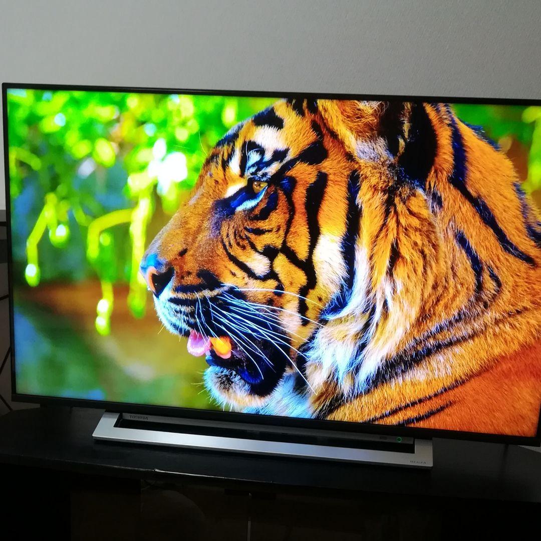 【美品／4Kチューナー内蔵／各種アプリ】東芝　43型液晶テレビ