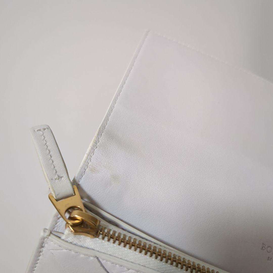 BOTTEGA VENETA ボッテガヴェネタ　イントレチャート　長財布ホワイト