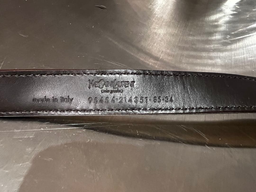 イヴ・サンローラン　リヴゴーシュ　モンバサ　ベルト