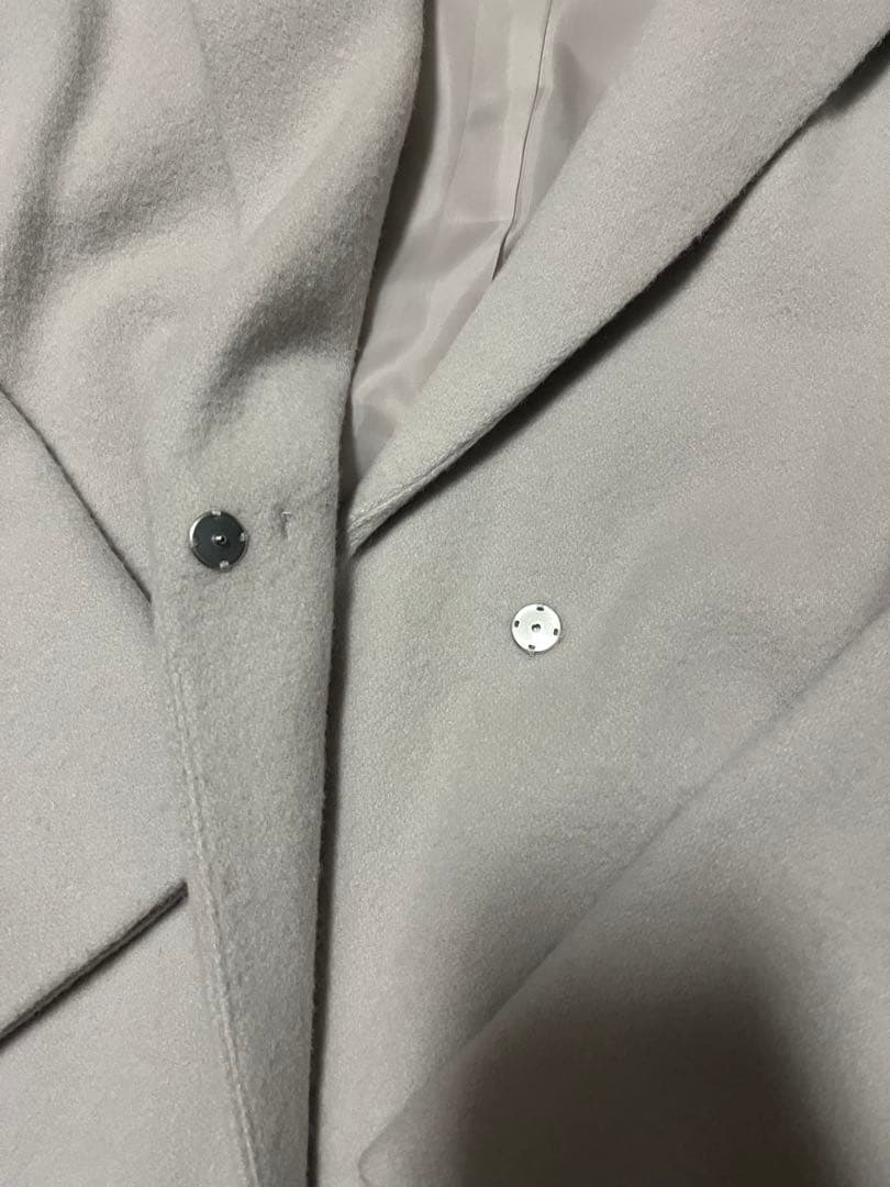 リフレクト♡美品フード付きコート ショートコート15号フーディコート