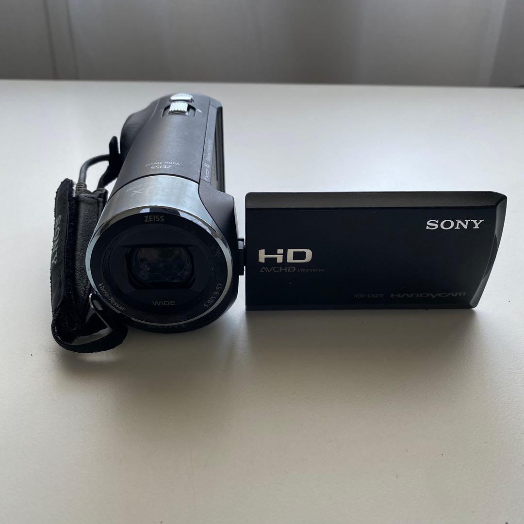 SONY デジタルHDビデオカメラレコーダー　HDR-CX470 ブラック