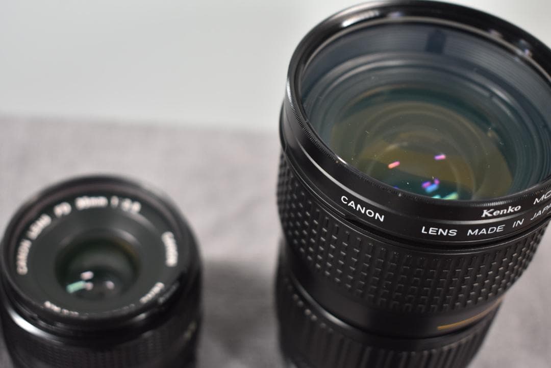 【極上】Canon New-FD 28・24/f2.8の二本のみ、他は今後出品