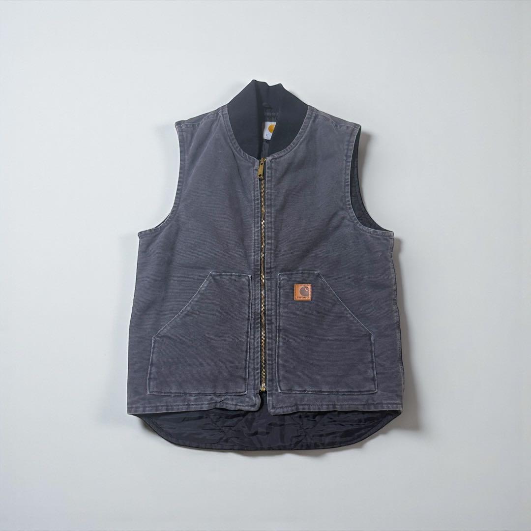 CARHARTT ダックベスト S カーハート DUCK VEST GREY