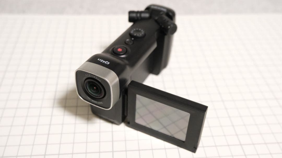 【しろくろ】Zoom Q4n ビデオカメラ 本体 SDカード32G