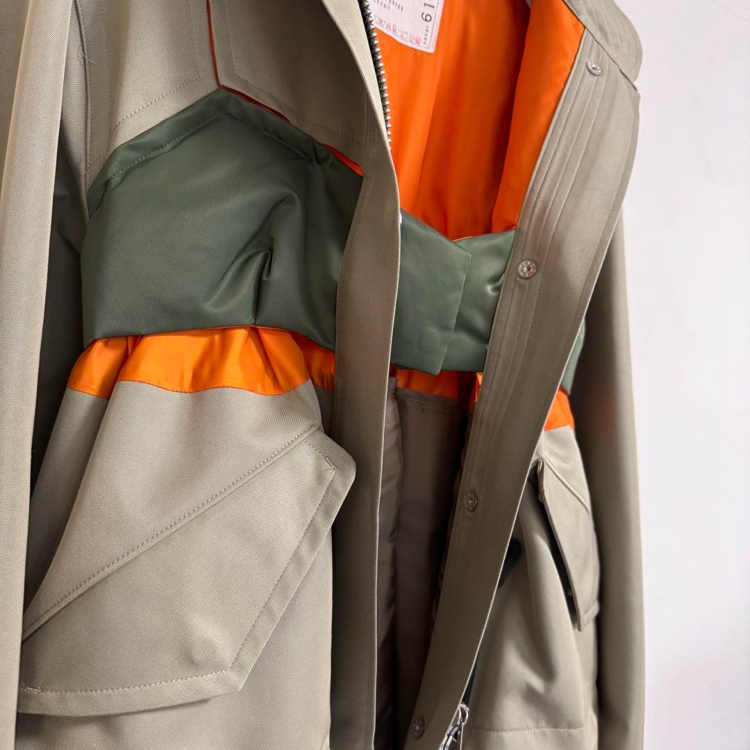 sacai サカイ　MA-1 2022pre ジャケット ミリタリー ウィメンズ