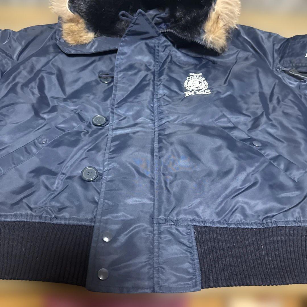 未使用　サントリーBOSSジャンN-2Bフライトジャケット　ボスジャン