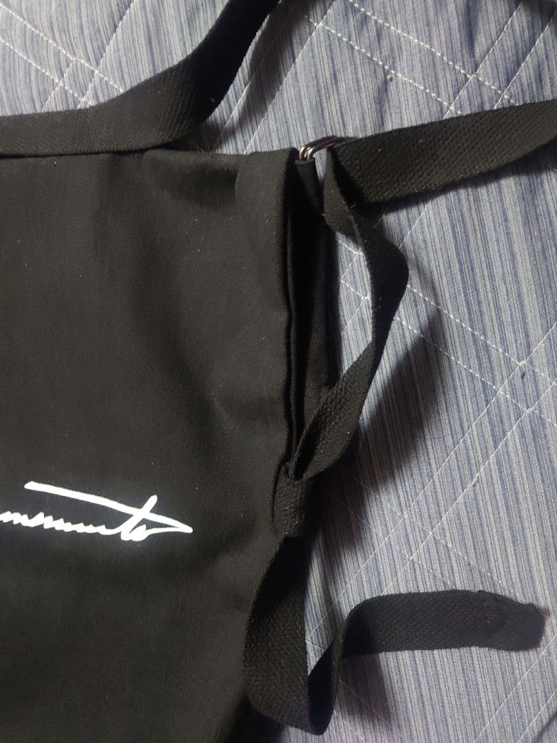 ✨Yohji Yamamoto 黒 メッセンジャーバッグ✨キーホルダー付き