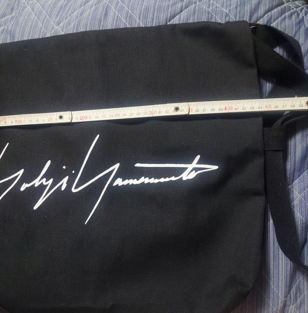 ✨Yohji Yamamoto 黒 メッセンジャーバッグ✨キーホルダー付き