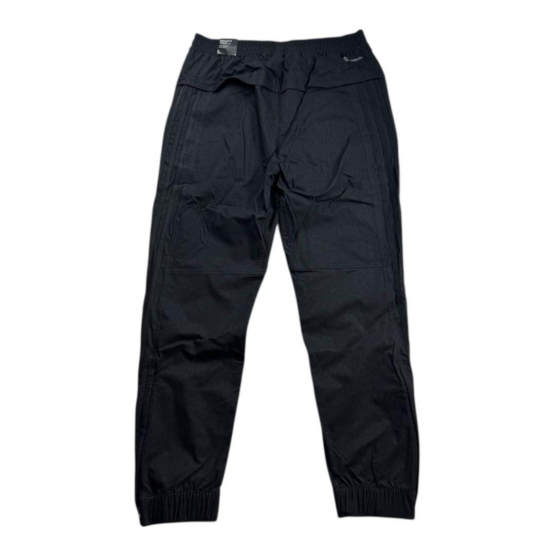 E新品 2XLアディダス adidasデニム風 ウーブン セットアップ 上下 黒